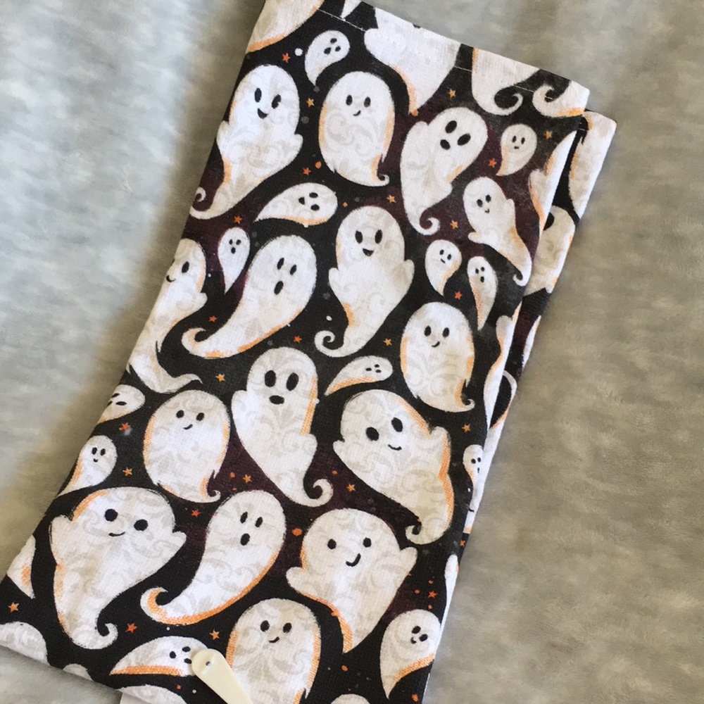 Ghosts Boo Y’all Kitchen Towel Cotton NWT Kay Dee Designs 26x16” - Picture 8 of 16